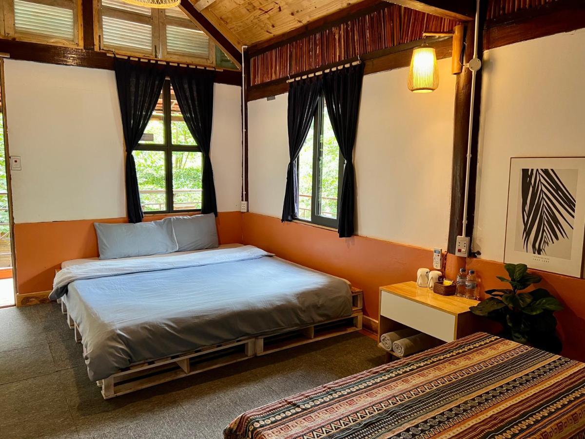 Hotel House By Lake Moc Chau Exterior foto